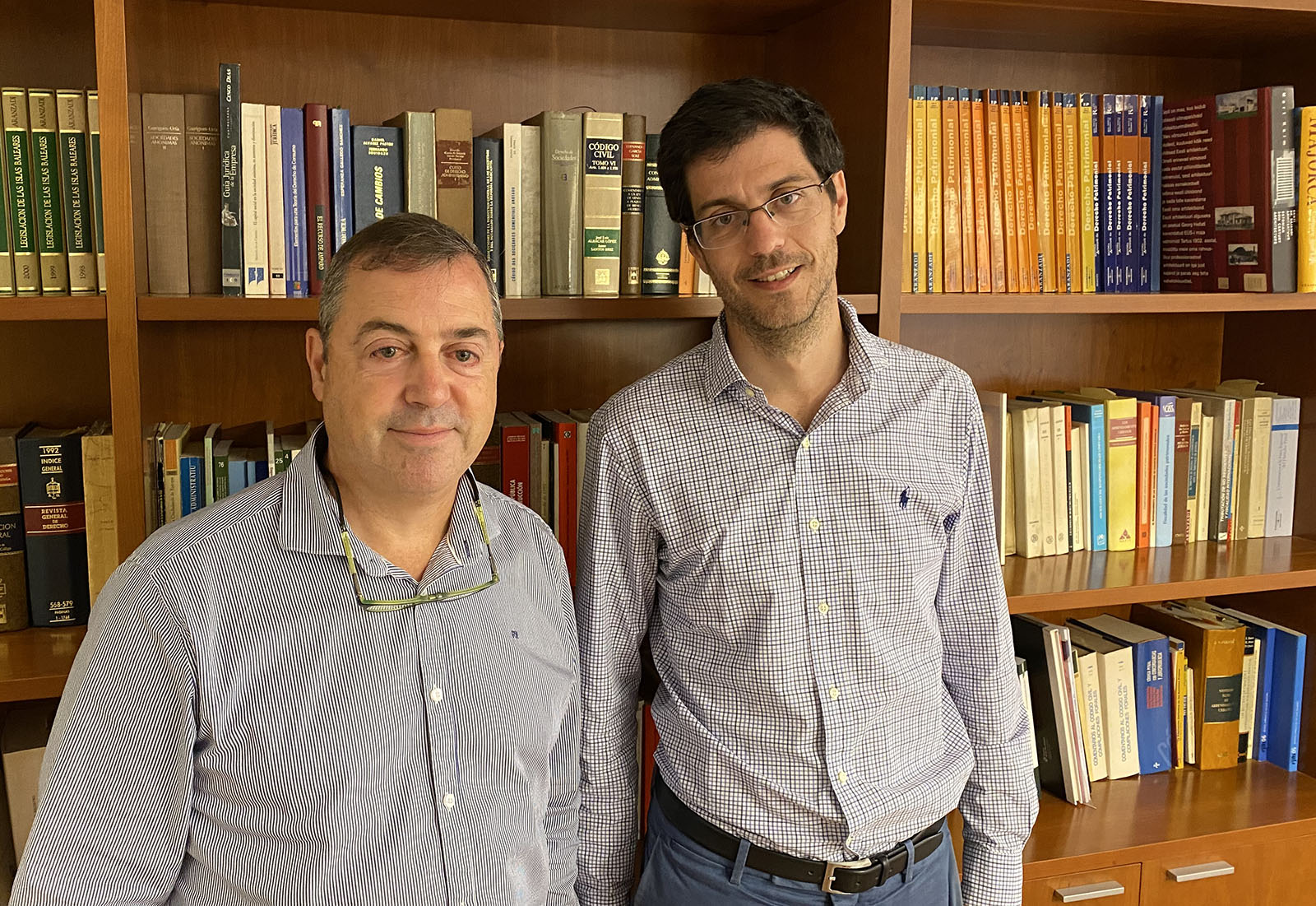 Javier Blas y Jaime López, profesores del curso de la UIB de Experto......